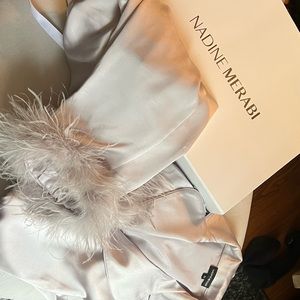 NADINE MERABI DARCIE SILVER PAJAMAS